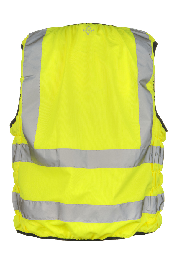 Korntex® Hi-Vis Motorradweste „Schleiz“ - Signal-Gelb - XL