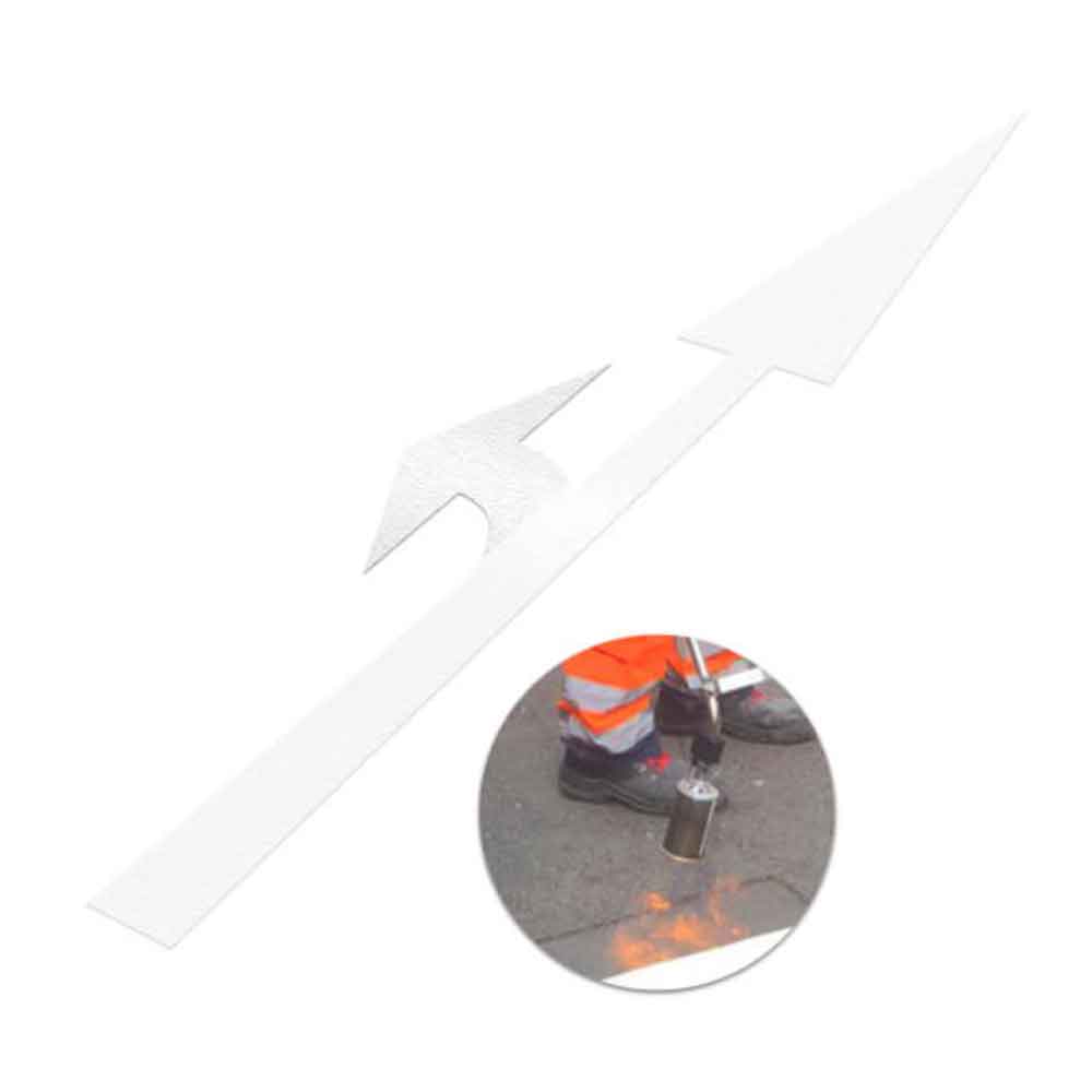PREMARK® Zusatz-Abbiegepfeil rechts und links - thermoplastische Bodenmarkierung PREMARK® Zusatz-Abbiegepfeil rechts und links - thermoplastische Bodenmarkierung