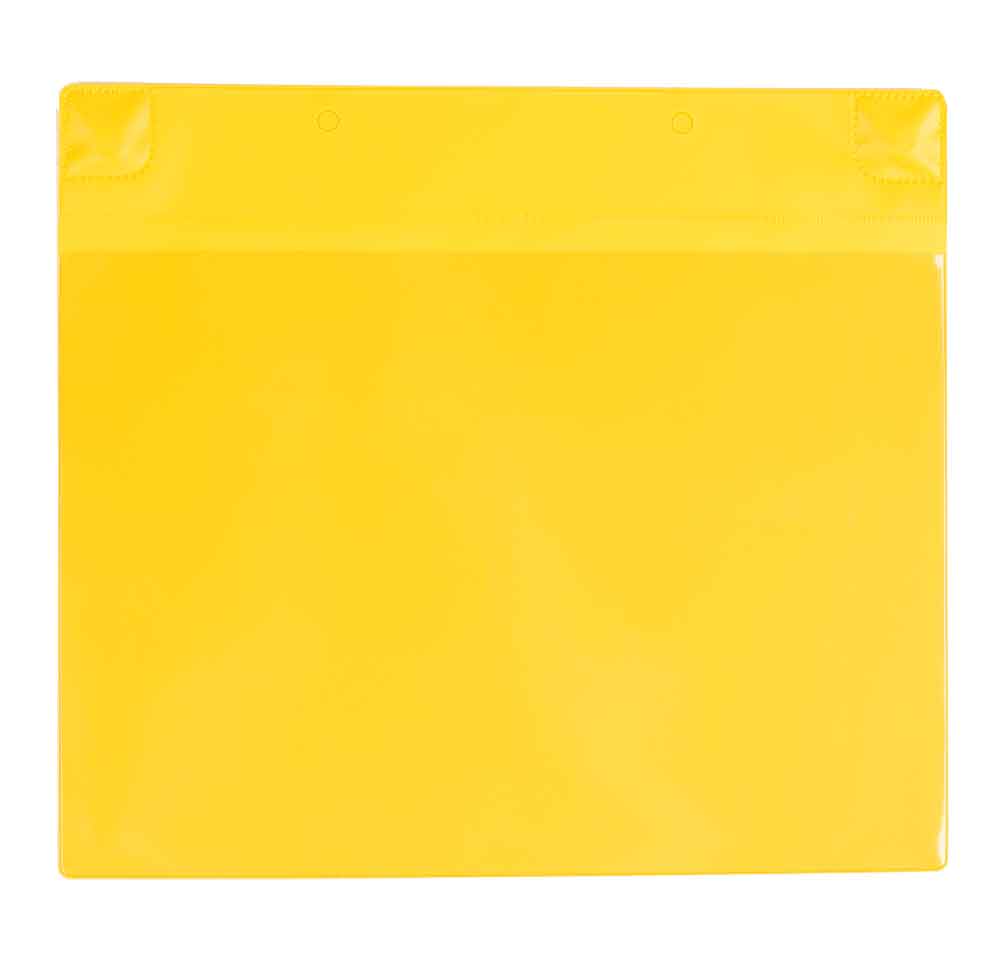 XL Magnet Taschen aus PVC - DIN A4 hoch und quer - 4 Farben