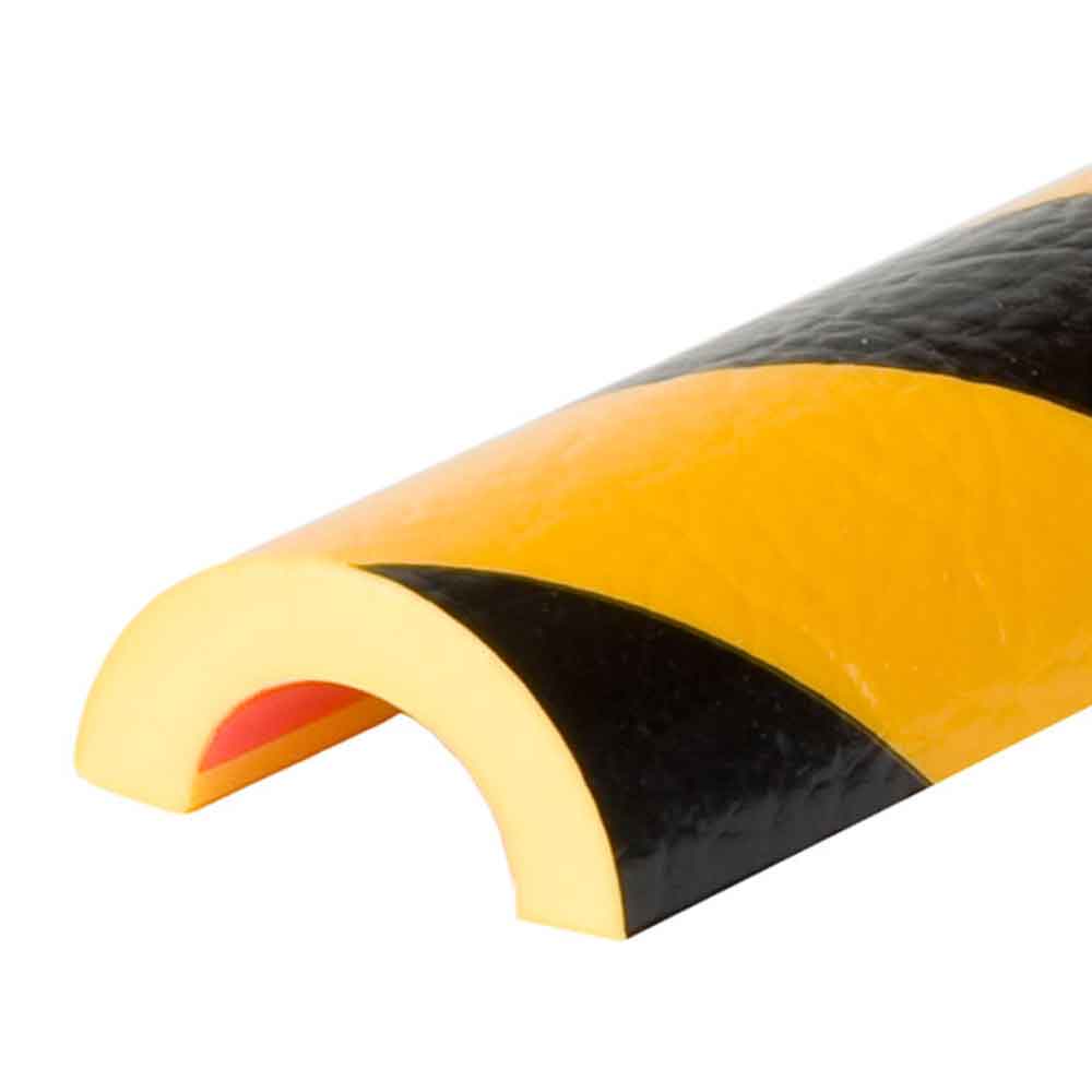 Knuffi Rohrschutzprofil Typ R30 - für Rohr ø 20-40 mm - selbstklebend - 2 Längen - 4 Farben