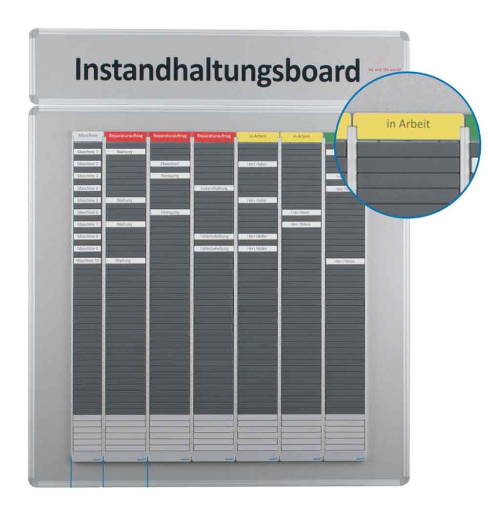 Zubehör T-Karten zur EDV-Beschriftung - für T-Kartentafel - Breitformat - in 6 Farben