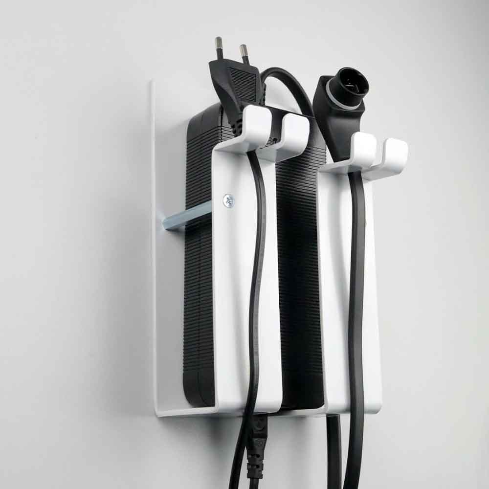 Universal-Wandhalterung für E-Bike-Ladegeräte Universal-Wandhalterung für E-Bike-Ladegeräte