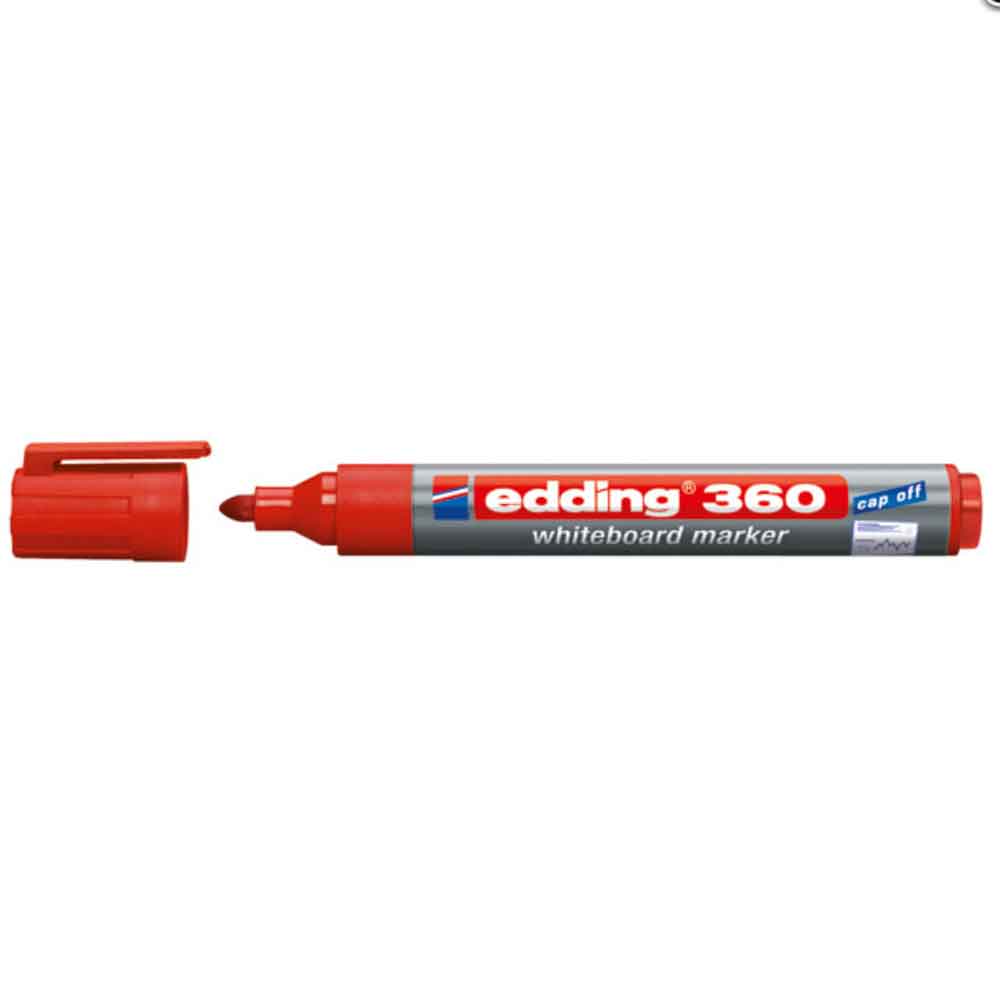 Edding 360 Whiteboardmarker mit Rundspitze - einzeln oder als Set Edding 360 Whiteboardmarker mit Rundspitze - einzeln oder als Set