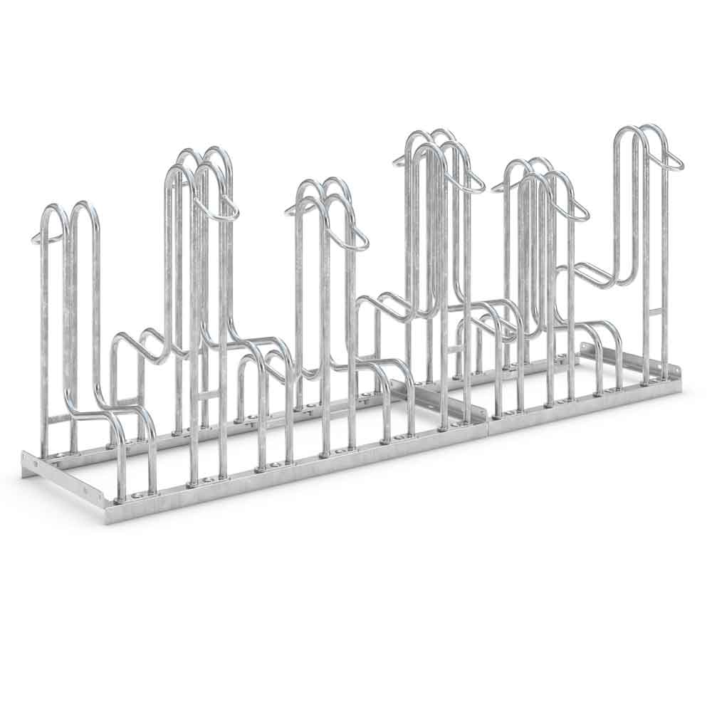 Fahrradanlehnsystem 4160 - 10 Einstellplätze zweiseitig