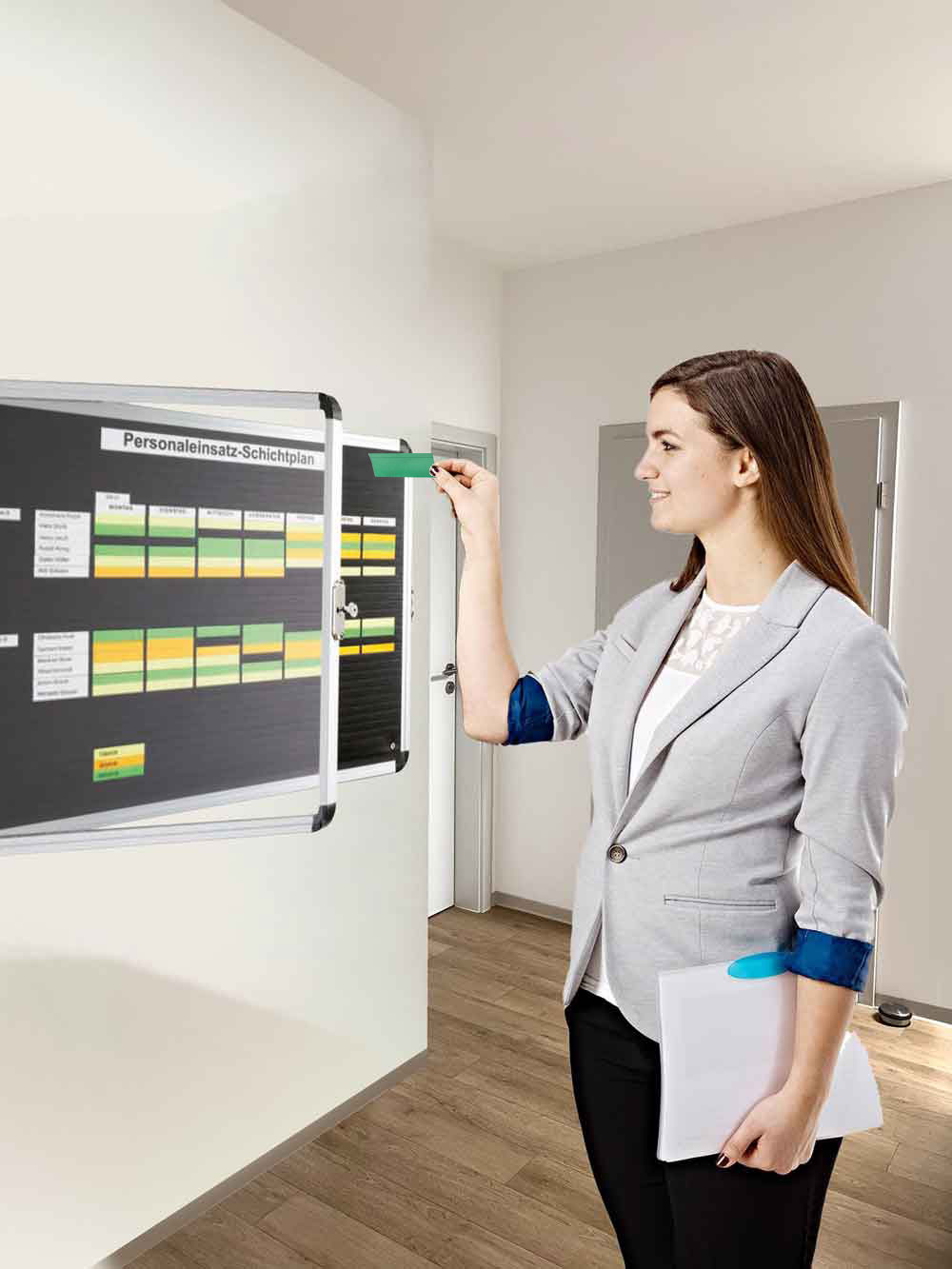 Tafel für die Personalplanung