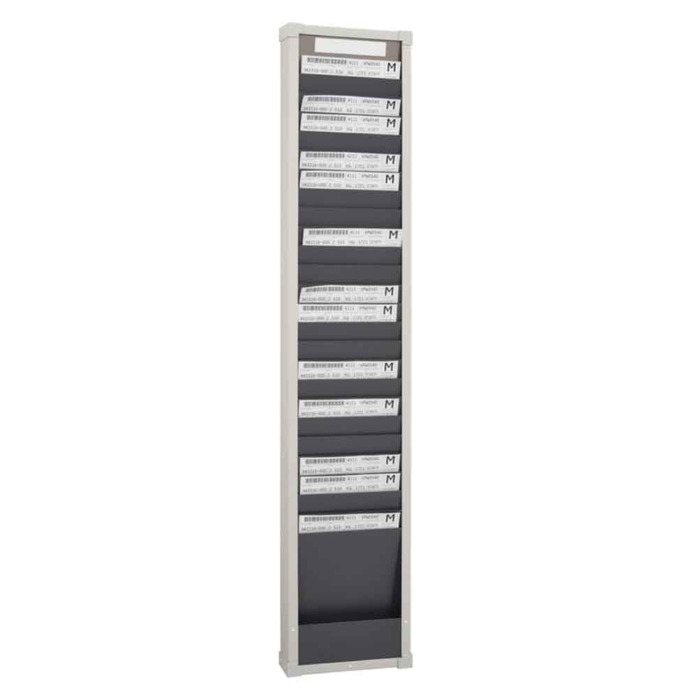 20-20-501-0-25-01-002-metallische-karten-sortiertafel-1-reihig-de2b5f Metallische Karten-Sortiertafel - 1-reihig - 25 x DIN A4 Belege - H 1350 mm