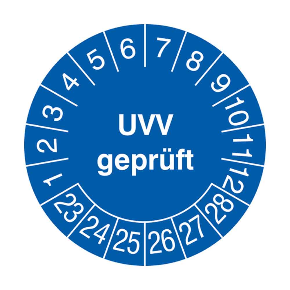 38-18-020-7-00-23-056-pruefplakette-uvv-geprueft-23-28-7d1726 Prüfplakette auf Bogen - UVV geprüft