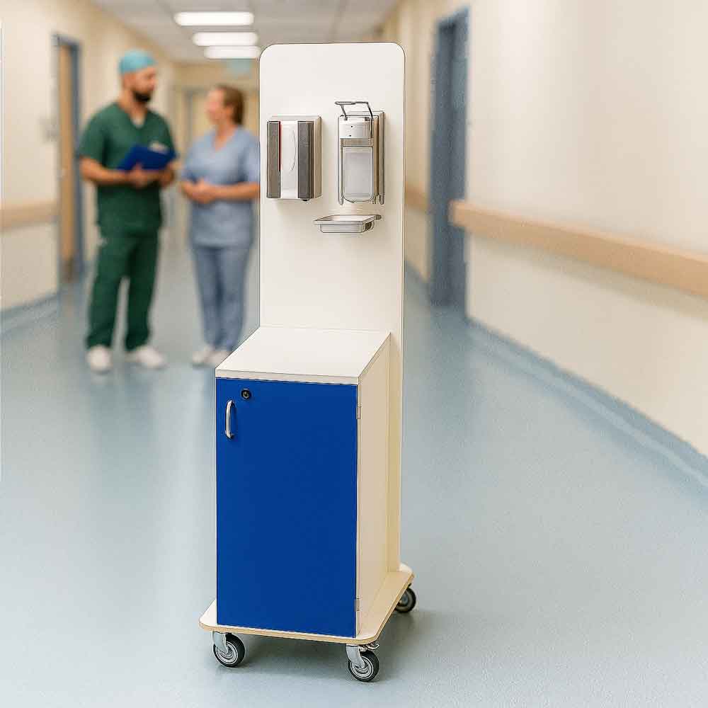 MRSA-Wagen für ein effektives Hygienemanagement