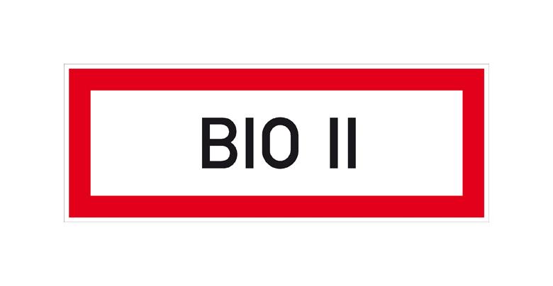 Hinweisschild für die Feuerwehr - BIO II