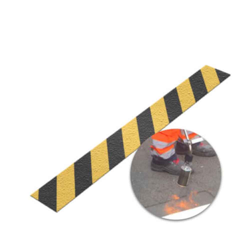 PREMARK® Warn- und Sicherheitsstreifen - thermoplastische Bodenmarkierung - verschiedene Ausführungen PREMARK® Warn- und Sicherheitsstreifen - thermoplastische Bodenmarkierung - verschiedene Ausführungen
