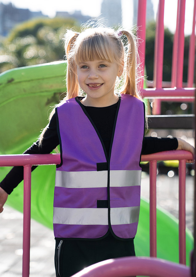 Korntex® Kinder Warnweste „Aarhus“ - Signal-Gelb - XXS