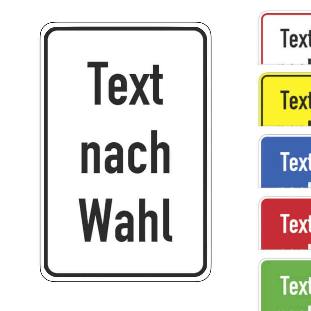 Individuell gefertigtes Aluminiumschild - erhaben geprägt - in vielen Größen - mit Wunschtext und Grundfarbe nach Wahl Individuell gefertigtes Aluminiumschild - erhaben geprägt - in vielen Größen - mit Wunschtext und Grundfarbe nach Wahl