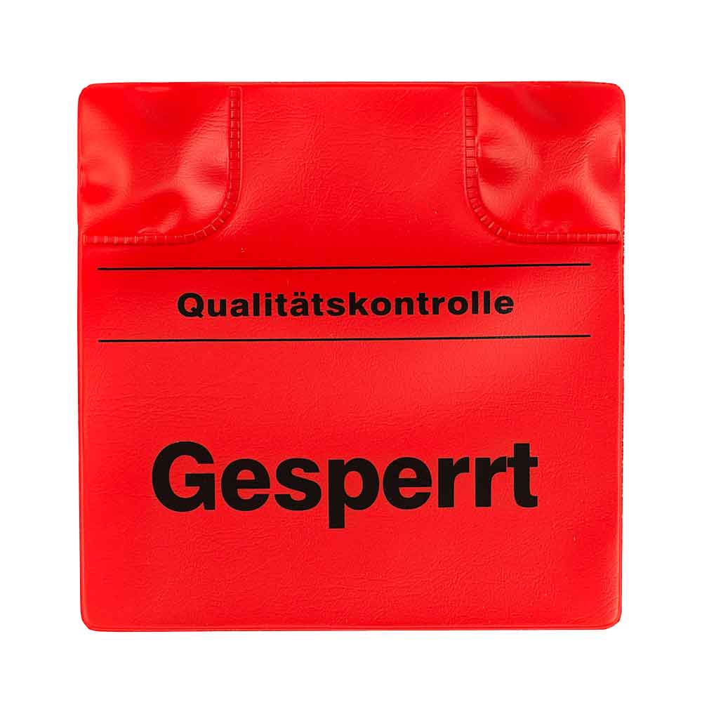 30-80-404-0-00-01-065-magnettaschen-aufdruck-gesperrt-rot-fd9e5b Neodym-Magnet-Kennzeichnungspads - beidseitig bedruckt - 3 Farben und Texte
