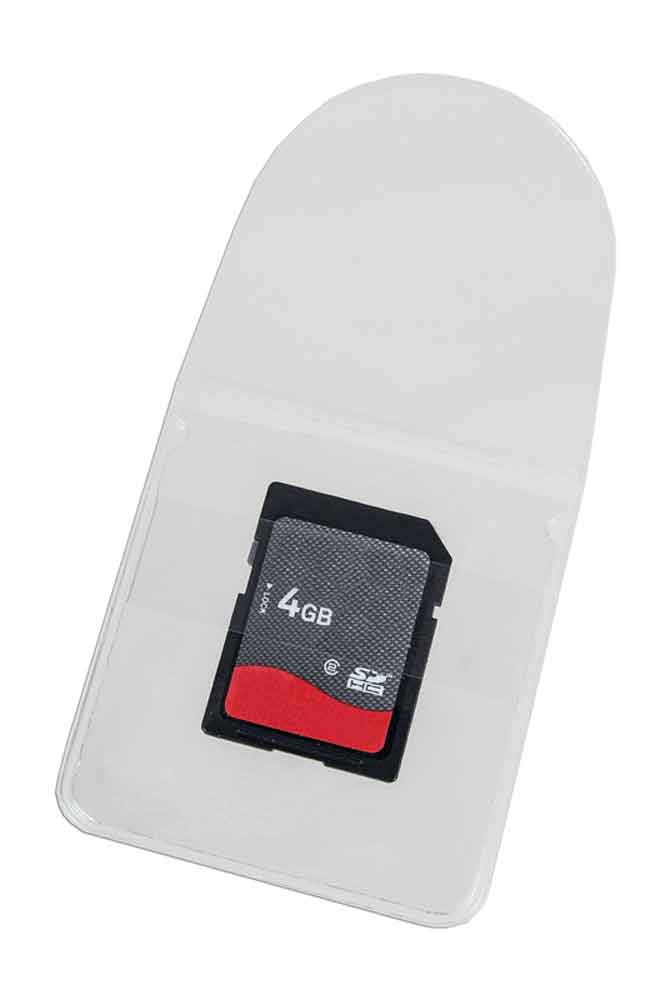 Selbstklebe-Taschen - für USB-Sticks / Speicherkarten