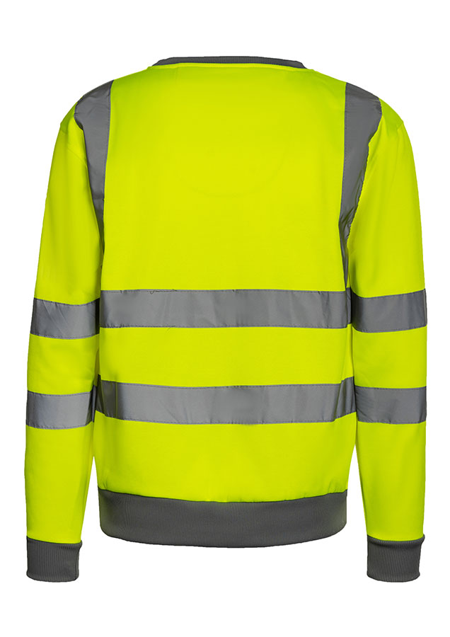 Korntex® Hi-Vis Sweatshirt „Limerick“ - Signal-Gelb - 3XL