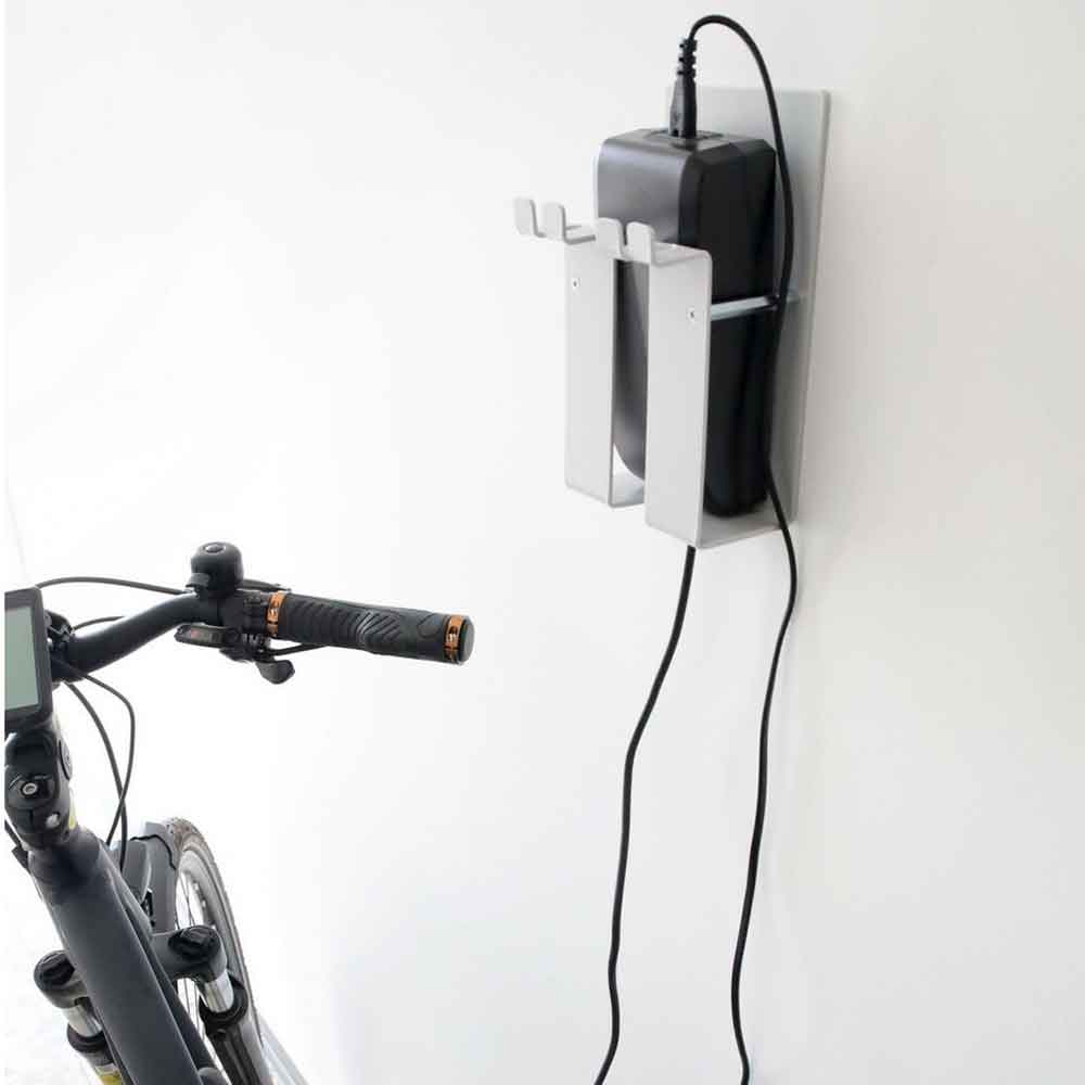 Universal-Wandhalterung für E-Bike-Ladegeräte Universal-Wandhalterung für E-Bike-Ladegeräte