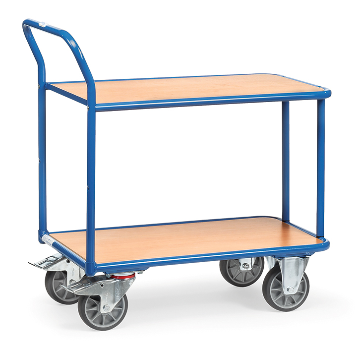 Tischwagen in 2 Ausführungen - Baukastensystem - 2 Ladeflächen - Tragkraft 400 kg