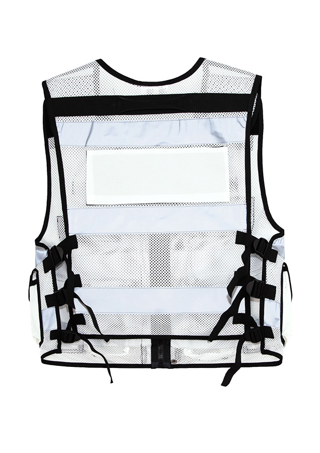 Korntex® Mesh Tactical Weste „Sparta“ - Orange - XXL/4XL