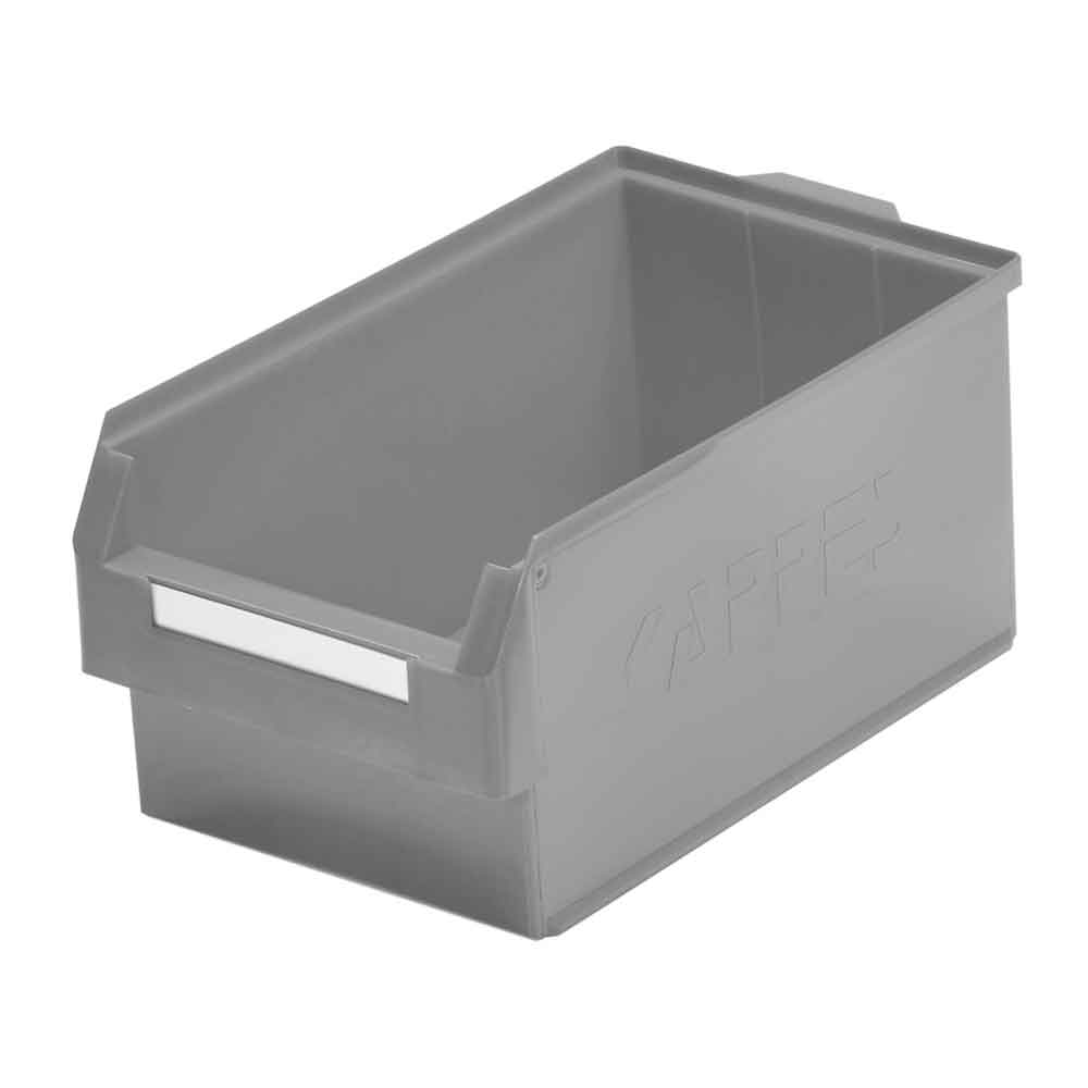 12-60-00-06-50-01-090-rasterplan-lagersichtkasten-gr-8-grau-ad33d0 RasterPlan® - Lagersichtkasten für Schlitzplatten - Größe 8 - 85 x 105 x 45 mm - 6 Farben