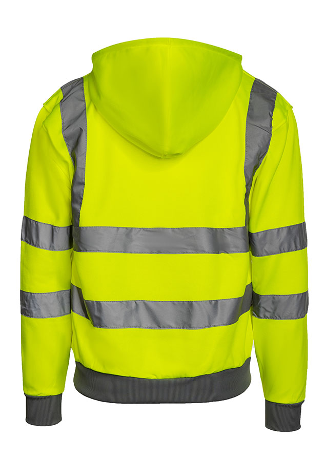 Korntex® Hi-Vis Hoodie „Cork“ - Signal-Gelb - 3XL