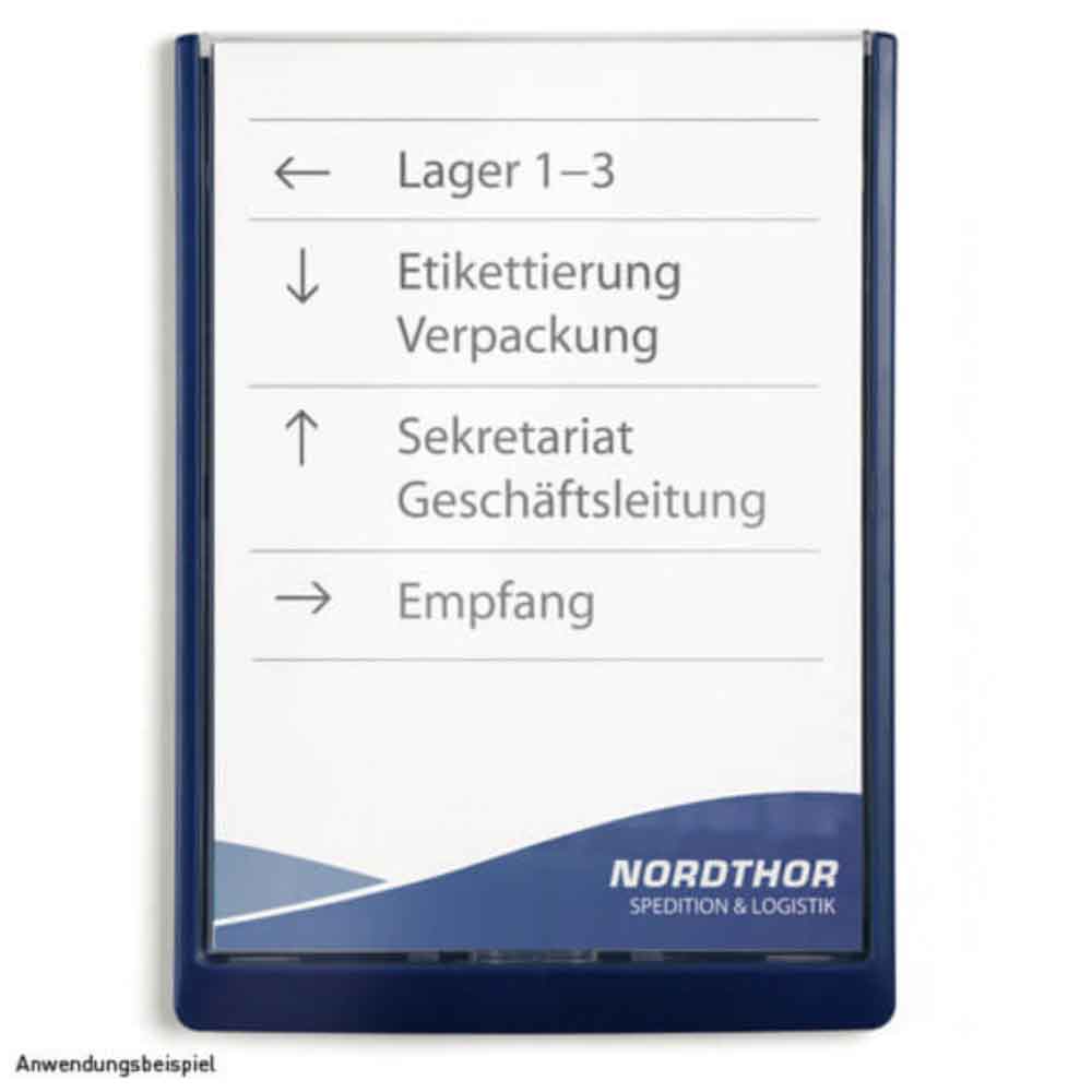 CLICK SIGN Infotafel - hochwertiger Kunststoff - herausziehbares Sichtfenster CLICK SIGN Infotafel - hochwertiger Kunststoff - herausziehbares Sichtfenster