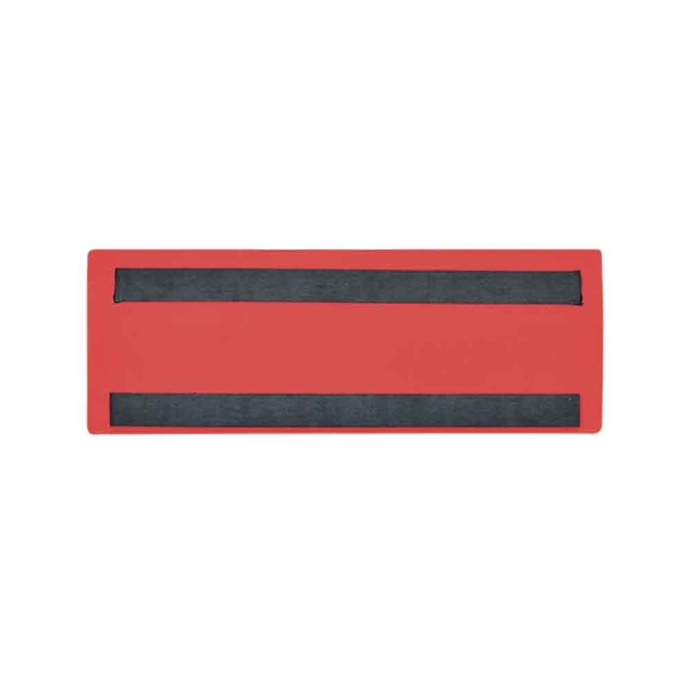 31-80-628-1-00-04-077-magnetische-etikettentaschen-2-magnetstreifen-5b6231 Magnetische Etikettentaschen - 2 Magnetstreifen - 220 x 80 mm - VDA-Norm - 4 Farben