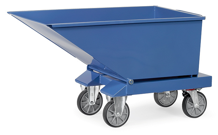 Muldenkipper in 4 Ausführungen - 250 bis 800 Liter Inhalt - Tragkraft 750 bzw. 800 kg
