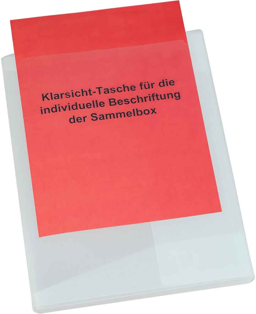 PP-Sammelbox - DIN A4 - Vordertasche