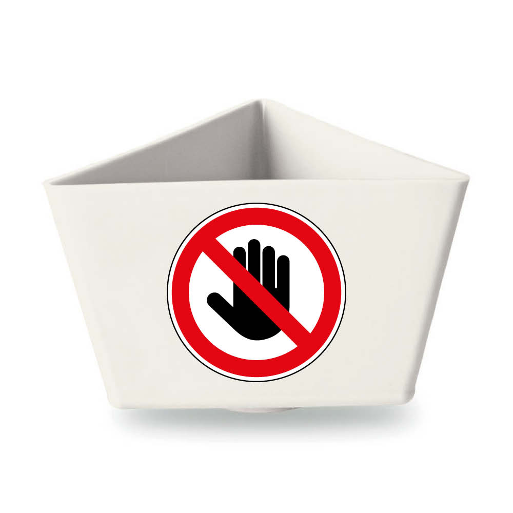 leitzahltraeger-kunststoff-smile-stop-magnet-weiss-b37c5b Leitzahlenträger - Motiv: "STOP" - mit Magnethaftung - 11 Farben