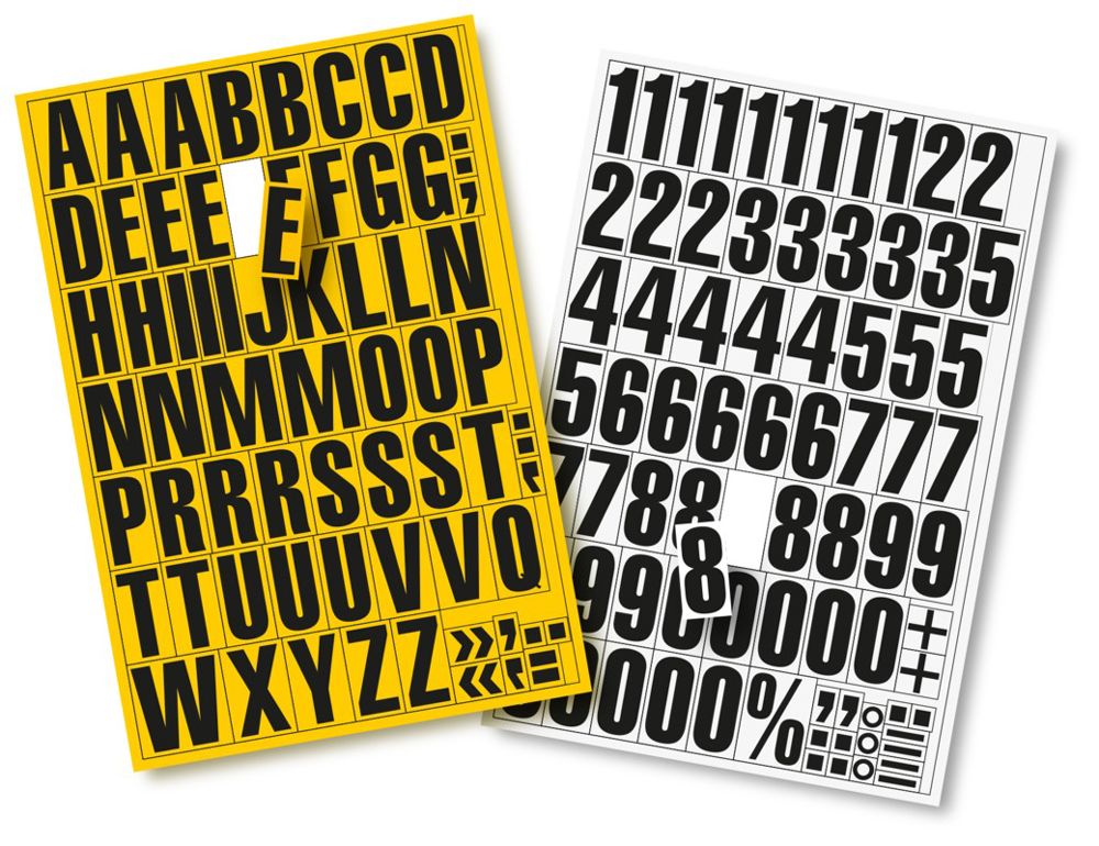 30-40-200-0-00-01-002-magnetische-ziffern-buchstaben-gelb-weiss-05b284 Magnetische Ziffern und Buchstaben