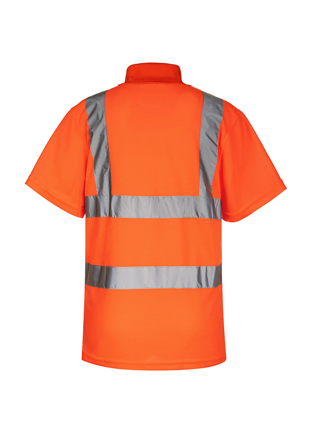 Korntex® Hi-Vis Poly-Cotton Polo „Cambridge“ - Signal-Orange - 7XL Korntex® Hi-Vis Poly-Cotton Polo „Cambridge“ - Signal-Orange - 7XL