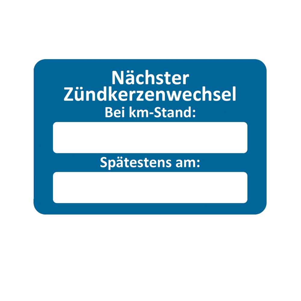 Kundendienst-Aufkleber - für Kraftfahrzeuge - mit unterschiedlichen Hinweistexten Kundendienst-Aufkleber - für Kraftfahrzeuge - mit unterschiedlichen Hinweistexten