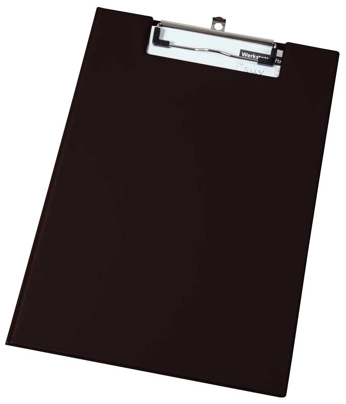 Klemmbrett-Schreibmappe - mit Hakenöse und Innentasche Klemmbrett-Schreibmappe - mit Hakenöse und Innentasche