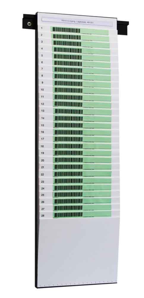 20-20-413-0-04-01-002-beleg-planungstafel-fuer-din-a4-a5-29-faecher-weiss-08bca0 Flexiplan-Beleg-Planungstafel - für Belege DIN A4 quer / DIN A5 hoch - B 250 x H 795 mm
