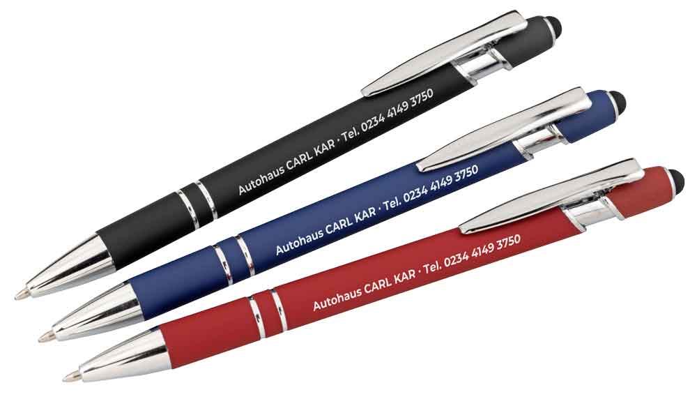 60-81-057-0-01-01-028-metalldruckkugelschreiber-sorino-da1b90 Metalldruckkugelschreiber "SORINO" - mit Touch-Pen-Funktion