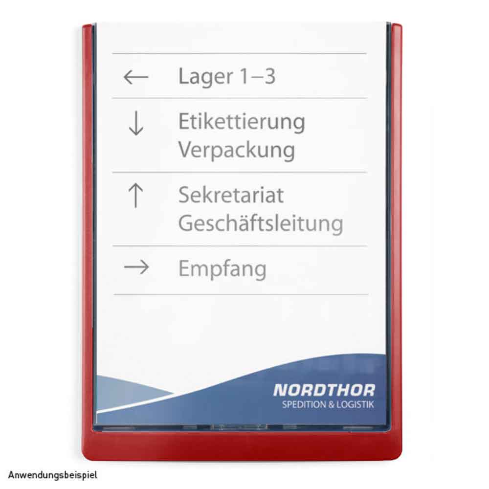 CLICK SIGN Infotafel - hochwertiger Kunststoff - herausziehbares Sichtfenster CLICK SIGN Infotafel - hochwertiger Kunststoff - herausziehbares Sichtfenster