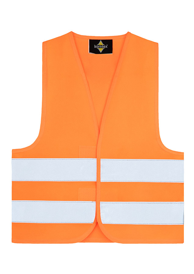 Korntex® Kinder Warnweste „Aarhus“ - Signal-Gelb - XXS