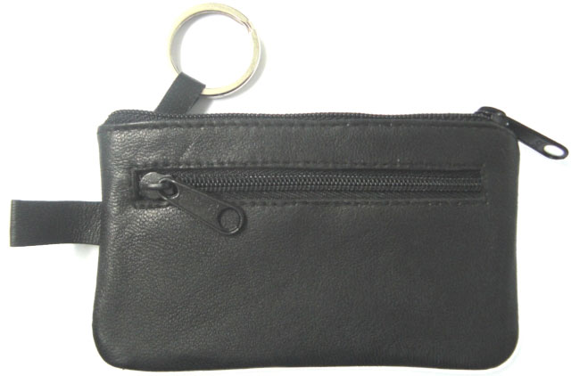 60-60-305-0-01-01-027-schluesselmaeppchen-small-key-ffbecb Schlüsseltasche "KEY" - Schwarz - aus Rindnappaleder