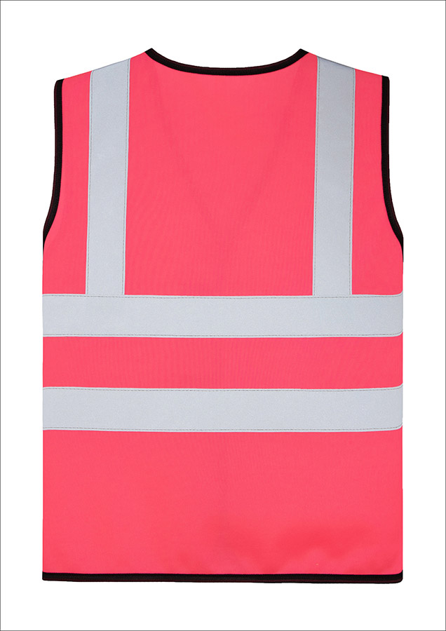 Korntex® Kinderwarnweste "Esbjerg" - Vier Reflexstreifen - Signal-Orange - XXS