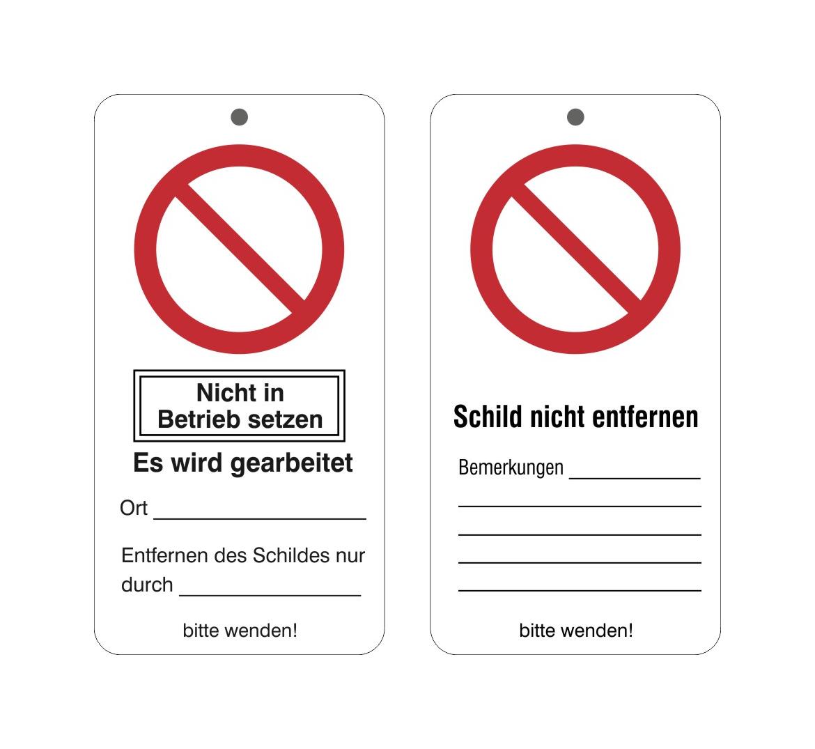 30-83-142-0-00-058-wartungsanhanger-mit-sicherheitszeichen-nicht-in-betrieb-setzen-411456-y-01-d3dfb8 Wartungsanhänger mit Sicherheitszeichen - Nicht in Betrieb setzen ... - zweiseitig