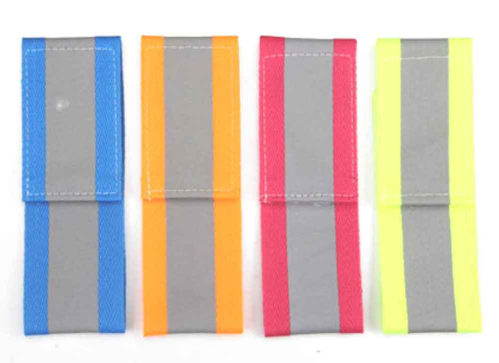 60-50-325-0-00-01-059-elastikarmband-set-reflektierend-7f062f Elastikband-Set - Reflektierend - Klettverschluss - 4 Farben