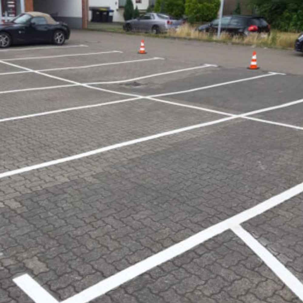 Premark thermoplastische Bodenmarkierung - Behindertenparkplatz - Kennzeichnung von Parkflächen
