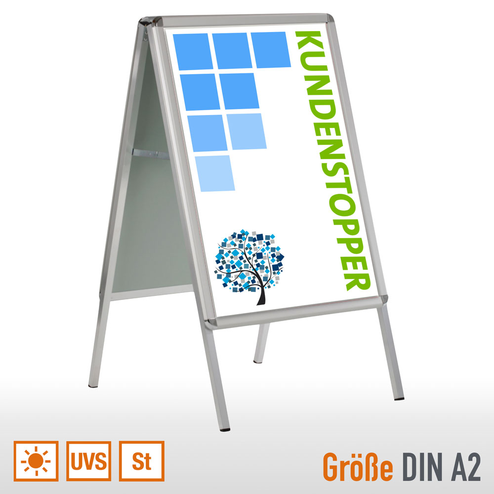 30-85-101-0-00-05-069-kundenstopper-classic-din-a2-073db6 Kundenstopper "Classic" - Plakatständer doppelseitig - verschiedene Größen
