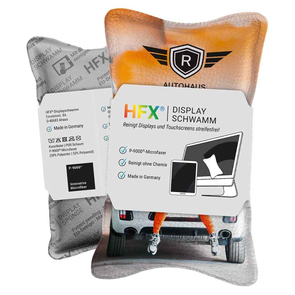 Display-Schwamm "HFX®" Color - aus veganem Kunstleder - 2 Ausführungen