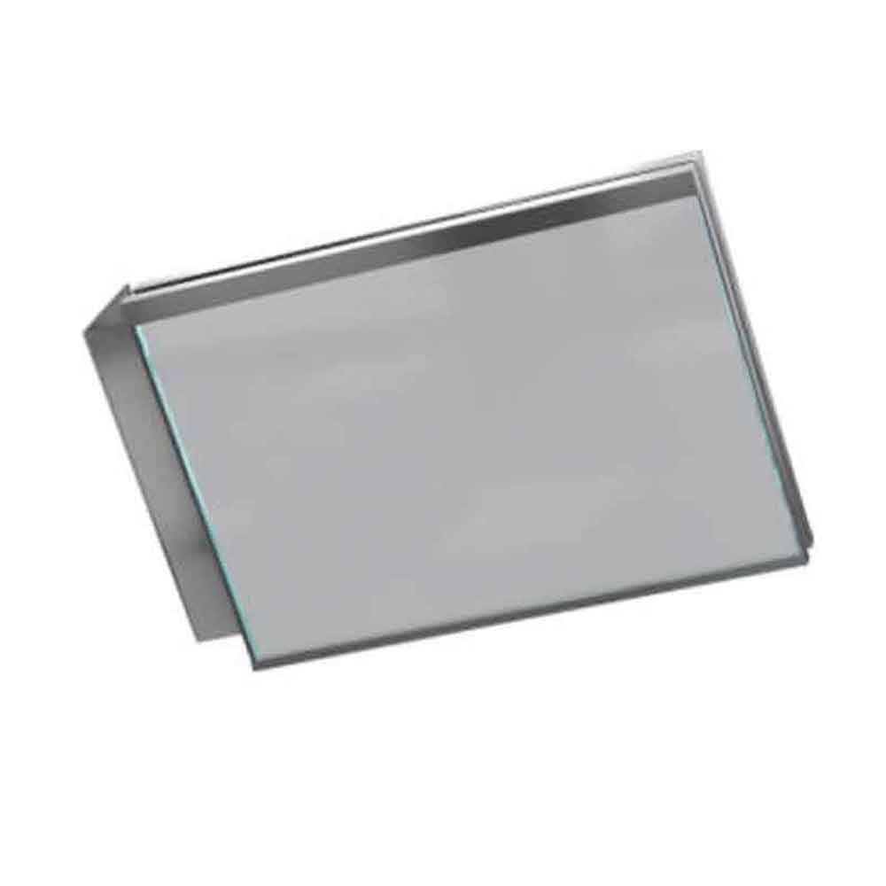 GlasFix Fahnenschild - bestehend aus 2 Echtglas-Schildern und einem Edelstahlbügel - in 5 Größen