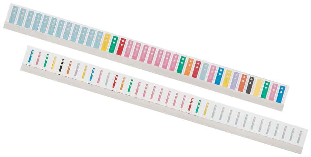 BOI Reiterleiste 36-teilig - in 2 Längen - Zubehör für Planetten- oder Dokumentationsmappen BOI Reiterleiste 36-teilig - in 2 Längen - Zubehör für Planetten- oder Dokumentationsmappen