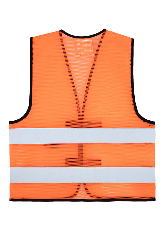 Korntex® Mesh Warnweste „Thessaloniki“ - Orange - 7XL