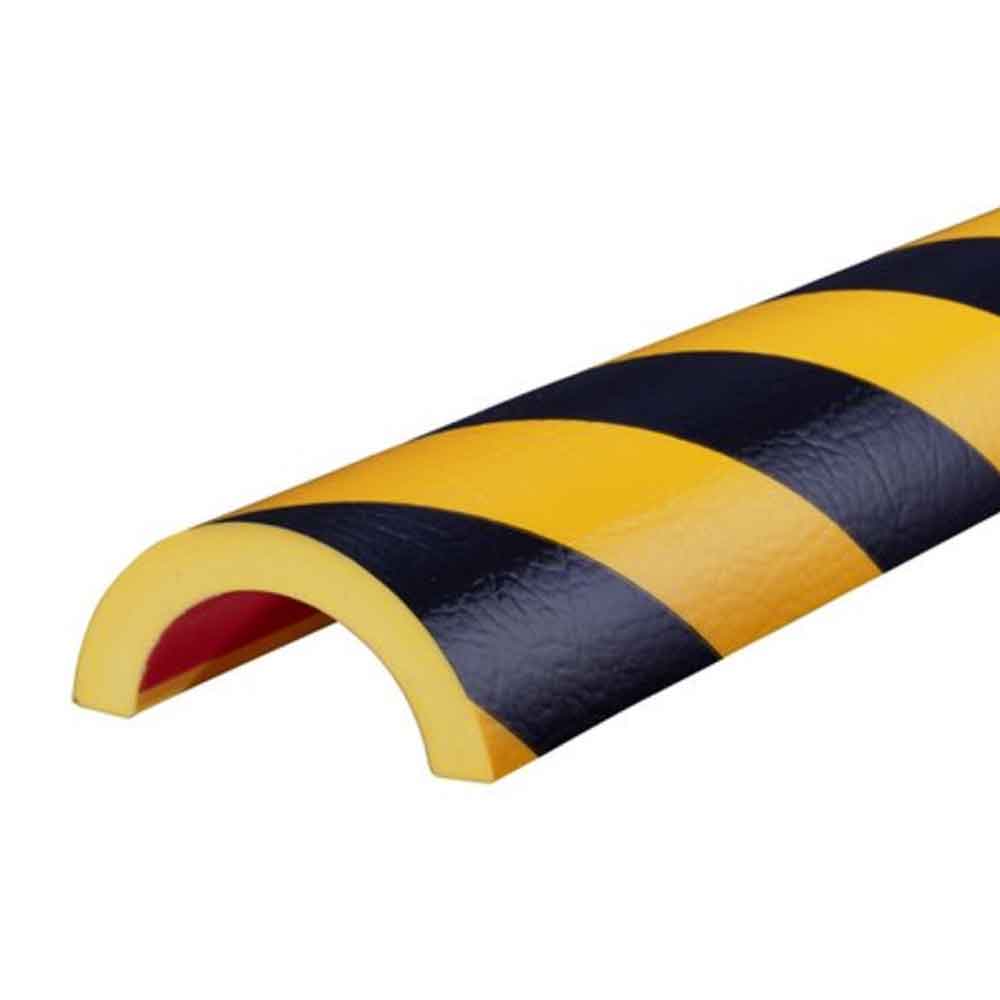 Knuffi Rohrschutzprofil Typ R50 - für Rohr ø 40-60 mm - selbstklebend - 1,0 Meter - 3 Farben
