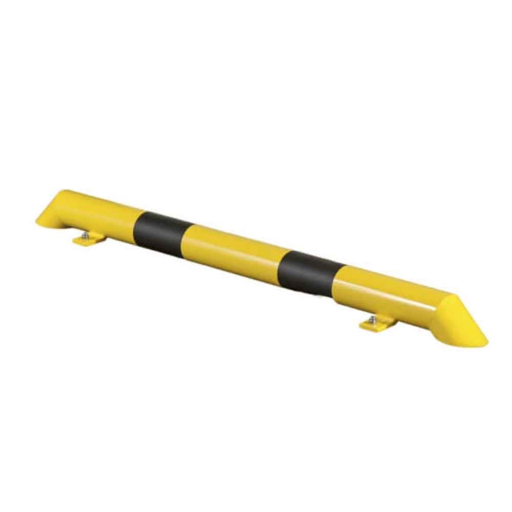 Rollstoppbalken mit abgeschrägten Enden - niedrige Schutzkante Rollstoppbalken mit abgeschrägten Enden - niedrige Schutzkante