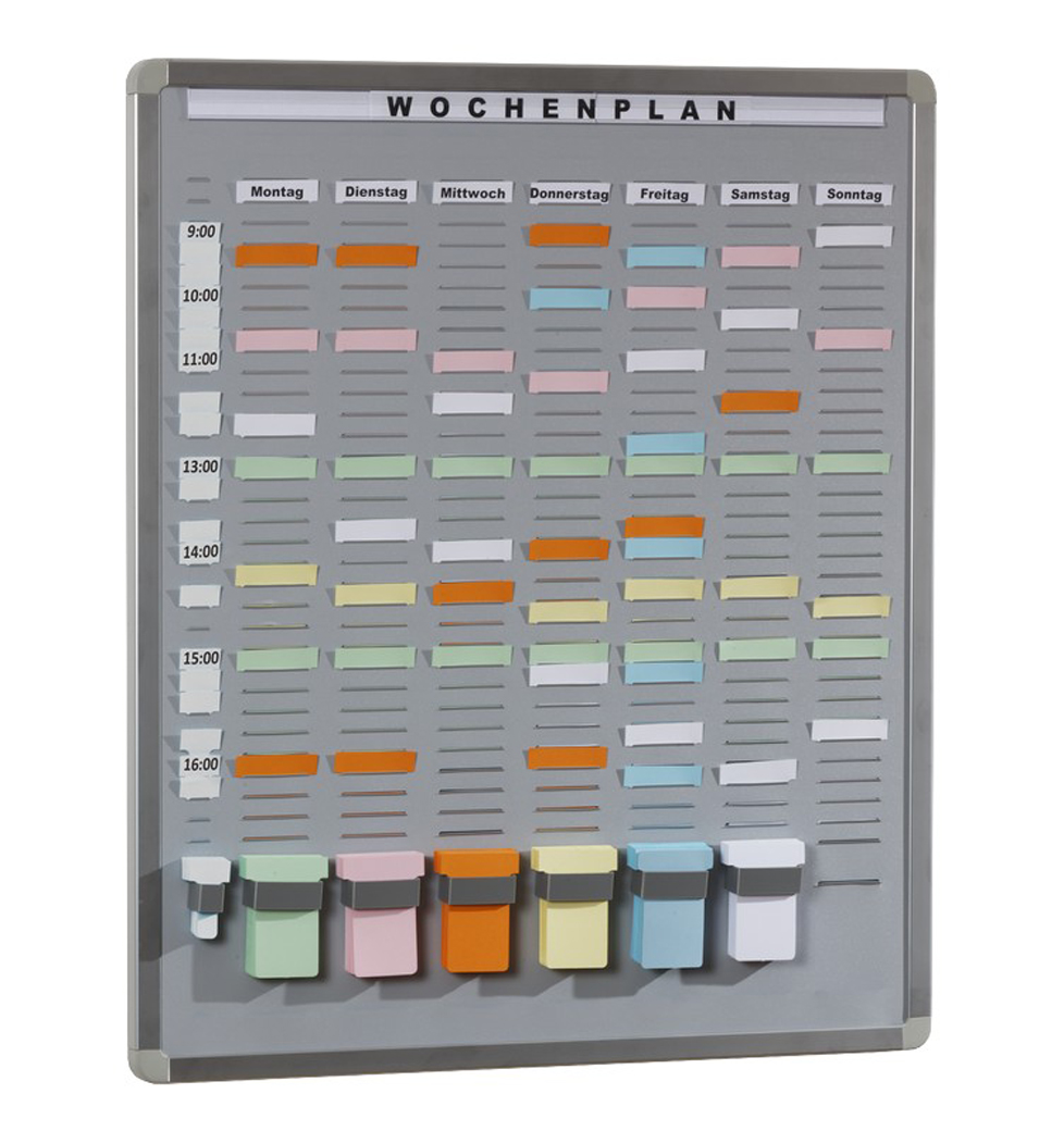 T-Card Systemtafel - 35 Einsteckfächer + Zubehör - 3 Größen